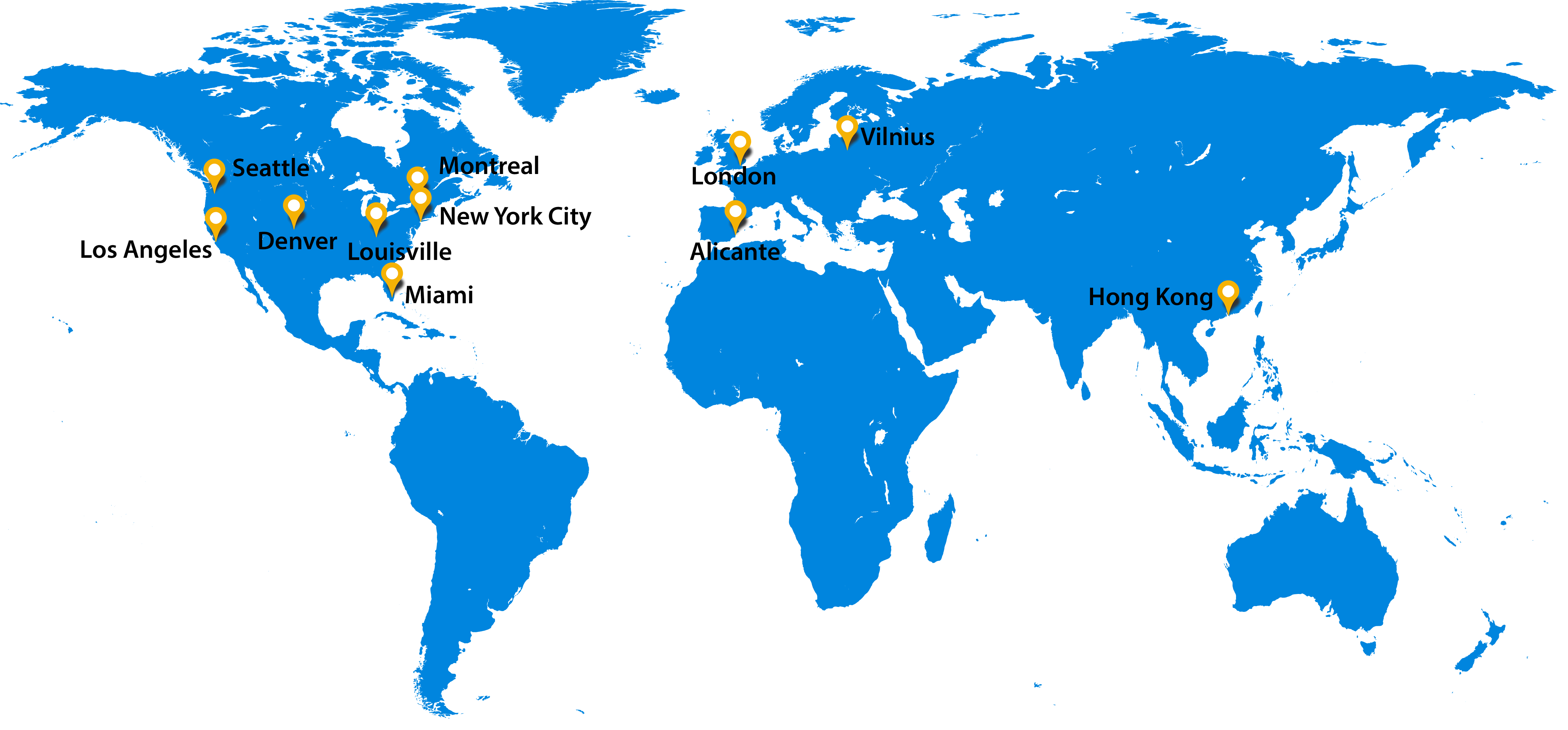 MeanPing Location Map